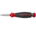 Bit and Screwdriver Set, 9pcs, Ergonomic, Slotted / Phillips / Pozidriv / Torx