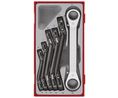 Teng Tools Ratchet Wrench, 265 mm Overall, 265mm