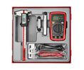 Teng Tools Metric Digital Caliper, Feeler Gauge, Multimeter, Thread Gauge TTDCM Measuring Set