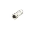ifm electronic Socket, 4 Contacts, Cable, M12 Connector, Socket, Female, IP67, E123 Series, Stecker, 4 Anzahl Kontakte, 4A, 45V, IP67