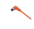 ifm electronic Male 1 way M12 to Unterminated Sensor Actuator Cable, 10 m Leiter, 10m, IP65 / IP67 / IP68 / IP69K, Orange