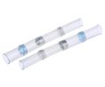 Clear Polyolefin Solder Sleeve 42mm Length 2.7 mm Cable Diameter 1.3 mm Cable Diameter, Transparent
