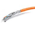 CU 7702 Cat7, Orange Unterminated to, S/FTP Shielded, Unterminated FRNC Sheath, Orange
