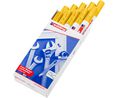 Edding Yellow 4 mm Paint Marker Pen for use with Metal, Plastic, Glass, Wood