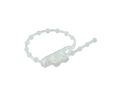 Cable Tie, Double Head Knot, 150mm x 3.6 mm, Natural PE, Pk-100