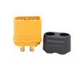 Compact Power Connector Plug, 2P, 30A, 500 V dc