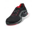 uvex 1 Unisex Black, Red Composite Toe Capped Safety Trainers, UK 9, EU 43