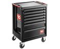 Facom 7 Drawer Polypropylene with Fiber Wheeled Tool Cabinet, 779x515x972mm