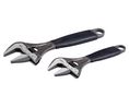 Adjustable Wrench, 2pcs, 38mm, 218mm