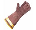 Liscombe Brown Leather Safety Work Gloves