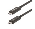 Cable, 100W, USB-A Plug - USB-B Plug, 2m, USB 4.0, Black