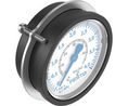 Festo G 1/4 Analogue Pressure Gauge 4bar Panel 63mm Outside Diameter
