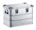 Boîte de transport, 600x400x410mm, 75kg, Aluminium, Argent