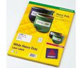 White Adhesive Heavy duty Label Sheet, Pack of 420