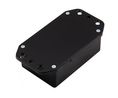 Mehrzweckgehäuse mit Flansch 2000 52x95x28mm Schwarz ABS IP54