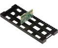 ESD PCB Stand, 437x160x30mm, Polystyrene (PS), Black