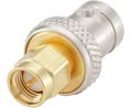 RF Adapter, Straight, SMA Plug - BNC Socket, 50Ohm