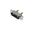 D-Sub Connector, Straight, Plug, 7W2, Signal Contacts - 5, Special Contacts - 2