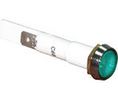 LED Indicator 230V AC Fixed Green Tab, 6.3 mm