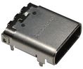 USB Connector, Socket, USB-C 3.1, Right Angle, Positions - 24