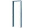 Lab rack upright 39U(HE), Steel, 1.83m, Stone Grey