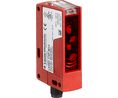 Diffuse sensor met achtergrondonderdrukking 2 x PNP 3m 2ms 30V 100mA Rode led Connector, M12 IP67 / IP69K 46C