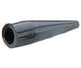 Clip Insulator Black 15mm Polyvinylchloride (PVC)