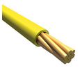 Alpha Wire EcoWire Plus Series Yellow 0.08 mm² Hook Up Wire, 28 AWG, 7/0.12 mm, 30m, MPPE Insulation, Reel of 30 meter