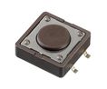 Taktil omkopplare 50 mA 12 VDC Momentan funktion NO 2.6N SMD PHAP5-50