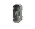 Wall Box Vertical INTEGRO Flush Mount Grey