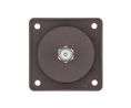 Aerial TV Wall Outlet Matte INTEGRO 1x IEC (Coaxial) Flush Mount Brown