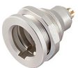Binder Circular Connector, 4 Contacts, Panel Mount, Subminiature Connector, Socket, Female, IP67, 430 Series
