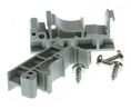 DIN Rail Mounting Kit for 2-Port USB to Serial Devices