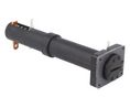 Battery Holder, Plastic / Glass Filled Polyester / Plastic, 2x AA, Panel Mount