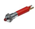 LED Indicator, Red, 8mcd, 24V, 6mm, IP67