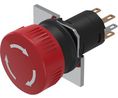 Stoppschalter 1 Öffner + 1 Schliesser IP65 Lötfahne/Faston 2 x 0.5 mm 51