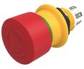 Not-Aus-Schalter 3 Öffner IP66 / IP67 / IP69K Lötfahne/Faston 2,8 x 0,5 mm 61