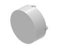 Schalterkappe Rund 29mm Weiss Kunststoff EAO 04-Serie