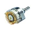 04 Series Selector Switch, 1 Wafer, Shorting, 1 Poles, 24 Positions, 15°, Soldering Lugs