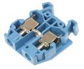 Terminal Block, Screw, 2 Poles, 500V, 30A, 4mm², Blue, Pack of 25 pieces