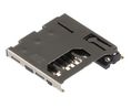 Memory Card Connector, Right Angle, Push / Push, MicroSD, Pôles - 8