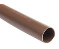 PVC Brown Cable Sleeve, 10mm Diameter, 10m Length, Packung à 10 Stück