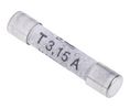 3.15A T Ceramic Cartridge Fuse, 6.3 x 32mm, Pack of 10 pieces