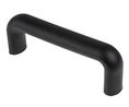 Black Plastic Handle 50 mm Height, 25mm Width, 148mm Length, Pack of 2 pieces