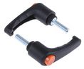 Clamping Lever, M6 x 20mm, Zwart, 2 ST