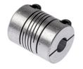 16 mm Outside Diameter6 mm, 20.3 mm Length6 mm Coupler, Aluminium