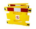 Addgards Yellow Folding Barrier