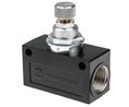 Norgren T1000 Series Threaded Flow Regulator, G 1/2 Female Inlet Port x G 1/2 Female Outlet Port