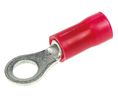 Ring Terminal, Partially Insulated, 0.25 ... 1.65mm², M4, Pack of 100 pieces