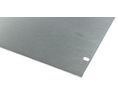 Silver Aluminium Front Panel, 6U, 482.6 x 265.9mm